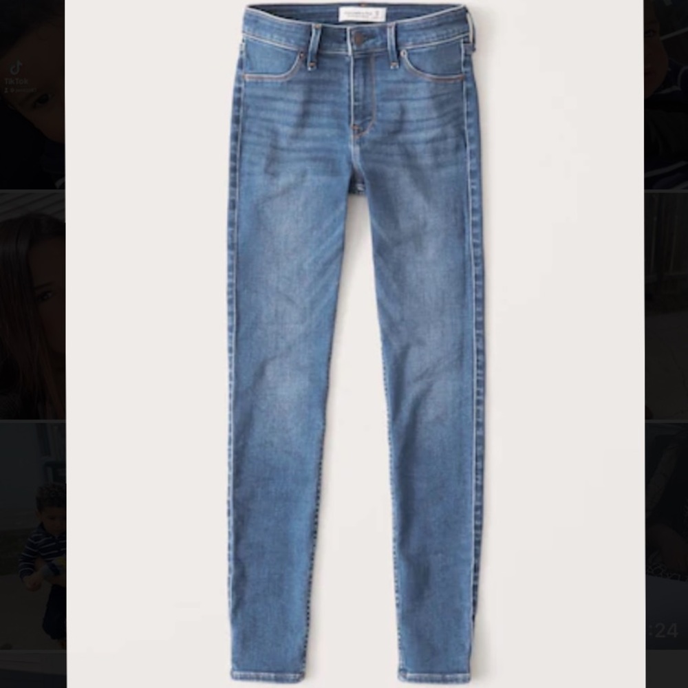 Mid Rise Jean Legging